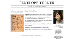 Desktop Screenshot of penelopeturner.com